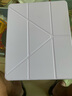 酷盟 ipad air7/6保護套ipad11/10保護殼2025新款mini7/6/pro11/13英寸平板殼Y折超薄防彎抗摔 星云紫【送鋼化膜】超薄設(shè)計丨Y型折疊丨橫豎支撐 iPad air6【2 曬單實拍圖
