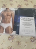 Calvin Kleinck提花棉質(zhì)男士三角內(nèi)褲2661三條裝七夕禮物太空黑/海濤藍(lán)/亮藍(lán)L 曬單實(shí)拍圖
