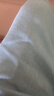 浩術美式牛仔短褲男款夏季薄款牛仔五分褲松緊腰寬松美式復古高街短褲 淺藍色 2XL 【建議135-150斤】 曬單實拍圖