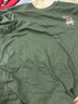 名創(chuàng)優(yōu)品（MINISO）短袖男純棉休閑寬松夏季圓領(lǐng)百搭青少年潮流半袖t恤 酒紅 2XL 曬單實(shí)拍圖