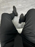 九牧王中年商務(wù)男士毛呢西褲新款春秋戶外厚款直長褲純色休閑潮流代 YDL-Z018深灰色 38 曬單實(shí)拍圖