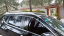 日產(chǎn)25款奇駿榮譽行李架原裝14-23款奇駿車頂行李架原廠款改裝件 14-25款奇駿/榮譽原廠銀色粘貼 曬單實拍圖