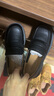 百麗（Belle）牛皮舒適樂(lè )福鞋女商場(chǎng)同款休閑單鞋C1T1DCA4 黑色 36 (230mm) 曬單實(shí)拍圖