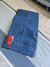 恒源祥春秋薄款褲子男士彈力牛仔褲中年男褲直筒寬松高腰爸爸休閑褲子男 牛仔【淺藍色】夏季099 棉 薄款 35 【2尺8腰圍】150-160斤 曬單實(shí)拍圖