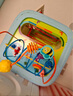 Hape(德國(guó))早教啟蒙玩具繞珠配對(duì)時(shí)鐘多面體奇趣游戲盒1歲+禮物E8378 曬單實(shí)拍圖