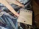 DAZZLE地素 T恤2024年早秋新款黑色立體字母刺繡圓領(lǐng)寬松上衣 黑色 S 曬單實(shí)拍圖