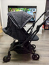 虎貝爾360度旋轉全景雙向高景觀(guān)嬰兒車(chē)可坐可躺寶寶推車(chē)可折疊 M360-條紋黑 曬單實(shí)拍圖