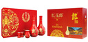 瀘州老窖六年窖頭曲 52度 500ml*4瓶 白酒組合裝 52度 500mL 4瓶 六年窖+紅10禮盒 曬單實(shí)拍圖