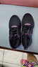 跳舞女鞋夏季新款透氣網(wǎng)面中跟舞蹈鞋女式軟底承認廣場(chǎng)舞鞋 黑色 36 曬單實(shí)拍圖
