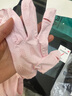 FitonTon防曬冰袖女夏季戶外騎行防紫外線袖套長(zhǎng)款冰絲露指防嗮手套 曬單實(shí)拍圖