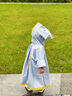 babycrayon2025新款卡通小萌鯊兒童雨衣男女童全身防水幼兒園小學(xué)生專用雨披 小鈣藍【雨衣  EVA材質(zhì)】 S【適合身高約90-100cm】 曬單實拍圖