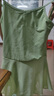 古妮婭兒童舞蹈練功服女童專(zhuān)業(yè)舞蹈服中國舞跳舞裙抹茶綠140 曬單實(shí)拍圖