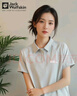 Jack Wolfskin狼爪短袖女春夏戶外運動舒適透汽排汗女士快干POLO衫 6709/冷灰色 XL 170/96A 曬單實拍圖