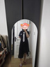 Jret黑色學(xué)院風(fēng)不規(guī)則Polo連衣裙女夏季2025新款大碼裙子胖mm遮肚顯瘦 黑色 L (建議100~120斤) 曬單實(shí)拍圖