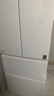 海爾（Haier）冰箱342升一級(jí)雙變頻風(fēng)冷無霜雙開門四門法式多門三檔變溫超薄可嵌入Leader系列家用家電國家補(bǔ)貼 342升冰雪白+1級(jí)雙變頻+黑金凈味+冷藏三檔變溫 曬單實(shí)拍圖