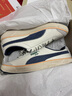 彪馬（PUMA）【臟臟鞋】經(jīng)典復(fù)古休閑低幫板鞋男女網(wǎng)球鞋STAR 395386 白色-海軍藍(lán)-01 40.5 曬單實(shí)拍圖