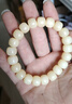 繆色（MiU Se）原色駱駝骨桶珠手串佛珠手鏈高密高油未脫脂 文玩骨頭10*12mm 桶珠 10*12     A21-101 曬單實(shí)拍圖