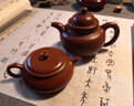 洛湘名家朱倩云紫砂壺純手工宜興原礦大紅袍掇球壺家用泡茶器實(shí)用送禮 掇球壺 240ml 曬單實(shí)拍圖