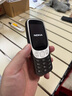 諾基亞（NOKIA）3210 4G 移動聯(lián)通電信廣電全網(wǎng)通 2.4英寸雙卡雙待 直板按鍵學(xué)生功能機備用手機黑色 曬單實拍圖