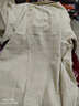 FR.YH.ZH麻尚優(yōu)品夏季亞麻短袖襯衫男士輕薄透氣簡約t恤中國風(fēng)復(fù)古休閑 卡其色 L (120-140斤) 曬單實拍圖