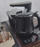 美的（Midea）電熱水壺 全智能自動(dòng)上水電水壺煮茶器保溫茶臺(tái)燒水壺一體茶盤電茶壺煮茶熱水壺消毒三合一燒水器 0.7L 【雙頭茶盤 9段控溫】MK-C13 曬單實(shí)拍圖