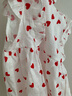 貝瑞加（Babyprints）女童連衣裙夏季純棉公主裙小女孩甜美背心裙生日禮服裙子 愛心110 曬單實拍圖