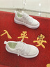 MBAE品牌男鞋2025夏季新款透氣網(wǎng)面板鞋男免系魔術(shù)貼小白鞋休閑鞋子男 白色 -網(wǎng)面透氣 42 -皮鞋碼,偏大 曬單實(shí)拍圖