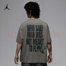 耐克（NIKE）Jordan官方喬丹男子OVERSIZE風(fēng)T恤夏季新款純棉親膚 IH0833 029青灰色 L 曬單實(shí)拍圖