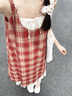 沐霓吊帶連衣裙女 2025夏季新品法式復(fù)古方領(lǐng)長(zhǎng)裙氣質(zhì)顯瘦裙子度假風(fēng) 假兩件復(fù)古吊帶連衣裙 L 曬單實(shí)拍圖