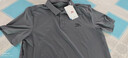 安踏短袖t恤男夏季寬松透氣翻領(lǐng)Polo衫跑步健身羽毛球服休閑運(yùn)動(dòng)上衣 8113-4男裝灰 L /175 曬單實(shí)拍圖