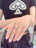 DRAGBOLL鉆戒女經(jīng)典款六爪微鑲戒指訂婚求婚結(jié)婚鍍鉑金送送老婆七夕節(jié)禮物 DR-AGBOLL鉆戒1克拉 活口 曬單實拍圖