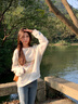 矜持范衛(wèi)衣女加絨加厚圓領(lǐng)衛(wèi)衣女秋冬新款慵懶風(fēng)寬松字母可愛印 燕麥灰(加絨) M 【建議96-107斤】 曬單實(shí)拍圖