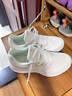 耐克NIKE跑步鞋女子減震SWIFT 3運動鞋HJ3493-131帆白/綠39 曬單實拍圖