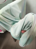 笛莎童裝女童外套2025夏季中大童加大帽檐斗篷防曬服 綠印花 165 曬單實(shí)拍圖