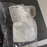 懶角落吐骨碟家用骨碟盤子骨頭垃圾塑料盤子食品級餐盤碟子零食盤套裝 白色+米色-6個裝組合 曬單實拍圖