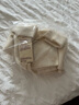 無印良品（MUJI）女式 羊絨 背心 針織毛衣女裝上衣外套冬季 BG69CC4A 米白色 L （165/88A） 曬單實拍圖