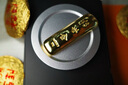 老廟Au999.9足金投資黃金工藝金條  傳世金 50g 曬單實(shí)拍圖