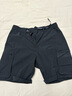 杰克·瓊斯（JACK&JONES）男裝25年速干工裝短褲男士夏季外穿潮流寬松五分褲沙灘短褲大褲衩 E40黑色 2XL (190) 曬單實拍圖