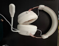 iKF V11 Pro7.1四模游戲耳機藍牙無線頭戴式7.1環(huán)繞音效有線電競專用無畏契約fps聽聲辨位三角洲 粉白 曬單實拍圖