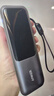 ANKER安克 165W自25000毫安帶伸縮雙線(xiàn)移動(dòng)電源+140W充電器套裝 智能雙視窗氮化鎵type-c插頭 銀 曬單實(shí)拍圖