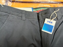 Lirdn Lee夏季新款五分褲中褲男士薄款寬松直筒短褲百搭中腰休閑半截男褲子 深灰色 33 碼-腰圍2尺6 曬單實(shí)拍圖