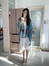 EXULL依思Q女鞋瑪麗珍鞋2025新款夏季高跟厚底單鞋耐磨防滑百搭休閑小皮鞋女 米白色 37 曬單實(shí)拍圖