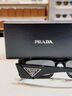 普拉達(dá)（PRADA）墨鏡男三角形LOGO印花板材鏡腿戶外時尚潮流太陽鏡女SPR09ZSF送禮 SPR09ZSF 曬單實(shí)拍圖