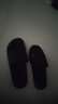 LURAD拖鞋男女情侶軟底外穿室內(nèi)防滑洗澡厚底涼拖家居拖鞋 黑色 42-43 曬單實(shí)拍圖