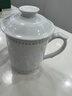 金鑲玉黃守良老師手作 景德鎮(zhèn)玲瓏影青瓷茶水分離茶杯陶瓷功夫茶具禮盒 九魚如意景德鎮(zhèn)玲瓏影青三件杯 曬單實拍圖