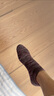 無(wú)印良品（MUJI）女式 余線5雙裝 運(yùn)動(dòng)船襪 女士短襪女款隱形襪淺口  DA35CC5S 混色 5雙 S （23-25cm/36-40碼） 曬單實(shí)拍圖