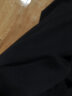 西域传奇牛仔裤男春夏季潮牌高街宽松直筒裤子男百搭纯色阔腿休闲九分长裤 黑色常规 2XL  (建议145-150斤) 实拍图