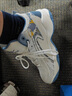 回力男鞋實(shí)戰籃球鞋男2026新款春季透氣耐磨減震防滑訓練高幫運動(dòng)鞋子 白灰藍 42 曬單實(shí)拍圖