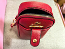 袋鼠（KANGAROO）女包2025七夕手機包女迷你小挎包單肩斜挎包女零錢(qián)包鑰匙包高顏值 紅色 12*19*5cm 曬單實(shí)拍圖