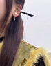 伊燦長(zhǎng)款流蘇淡水仿珍珠耳釘女一款兩戴耳環(huán)高級(jí)感耳夾2025年新款耳飾 長(zhǎng)款流蘇淡水珍珠耳夾 曬單實(shí)拍圖